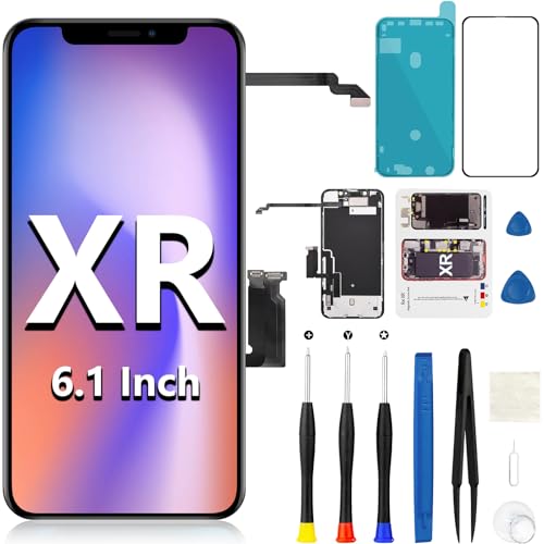 Écran iPhone XR LCD tactile 3D kit réparation complet pour modèles A1984 A2105