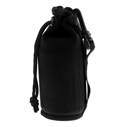 Homyl 2 Peças 500 ml Bolsa de Neoprene para Porta-Garrafa de Água Bolsa Bolsa Bolsa Preta