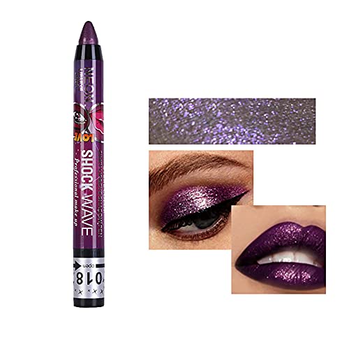 JoCome Stylo Ombre à Paupières Longue Tenue,Fard à Paupières Pailleté, Fard à PaupièRes BâTons, Ensemble d'ombre à paupières, Waterproof Fards à Paupières Crayons Longue Durée Lisse Douce Cover