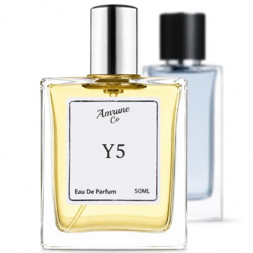 Image of Y5 Eau De Parfum for Men | Long Lasting Fresh Aromatic Woody Perfume | Apple, Ginger, Bergamot & Amberwood Fragrance | Premium Men's Perfume | 50ml
