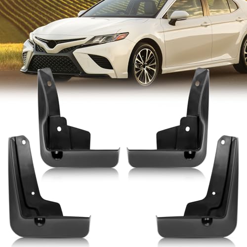 Image of 2018 Camry Sport Mud Flaps Mud Guards Compatible with Toyota Camry 2018-2022 Splash Guard No Drilling Required All Weather Mudflaps(Set of 4)