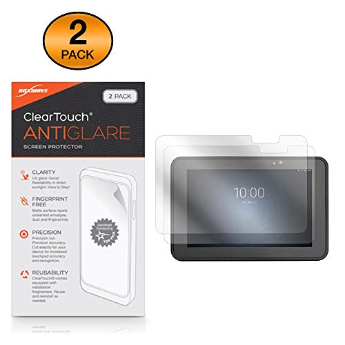 BoxWave Screen Protector Compatible with Zebra ET55 (8.3 in) - ClearTouch Anti-Glare (2-Pack), Anti-Fingerprint Matte Film Skin