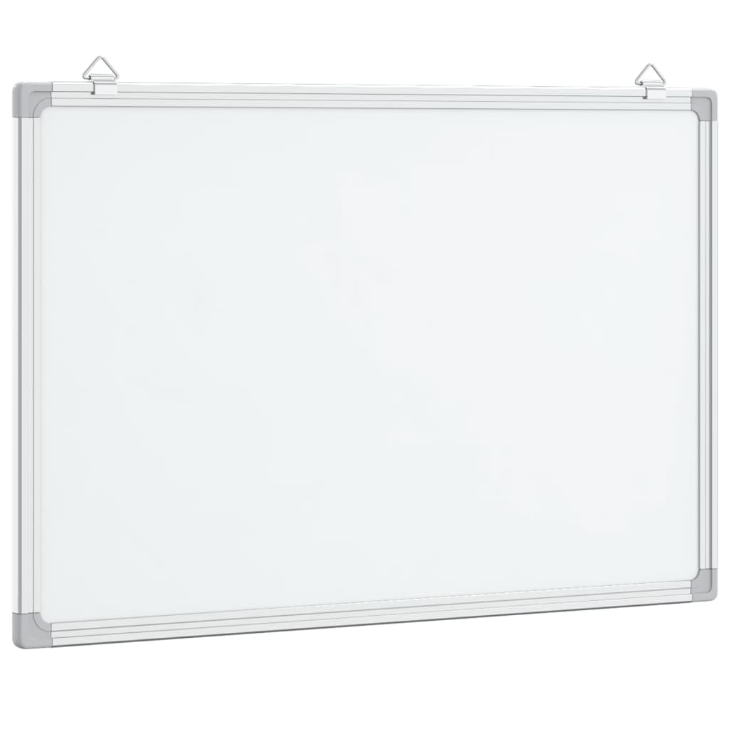 SKM Magnetisches Whiteboard 80x60x1,7 cm Aluminium,Bürobedarf,Präsentationsbedarf,Ausstellungstafeln,2.67 kg,4005349