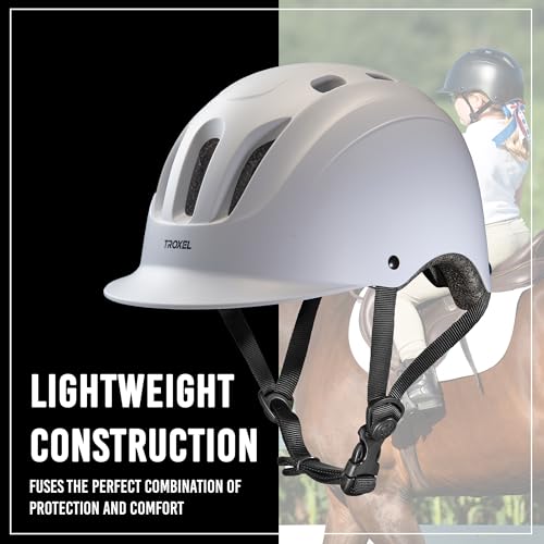 image for Troxel Sport 2.0 Injection Molded Horse Riding Helmet, Lightweight Adj