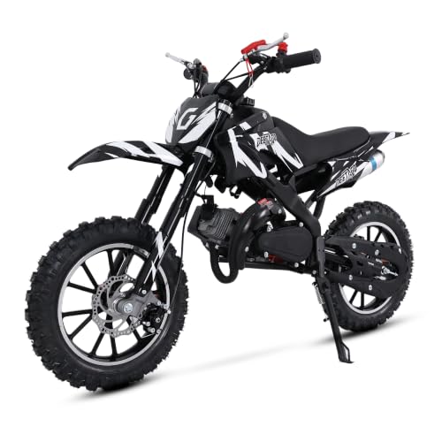 Image of DEETAGO 50cc Dirt Bike for Kids 5-13, 2-Stroke Gas Kids Dirt Bike