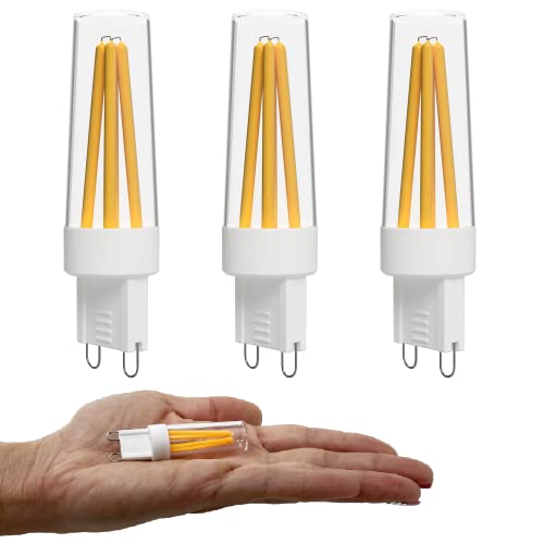 Lot de 3 ampoules LED G9 2200 K L'ampoule LED G9 la plus chaude à