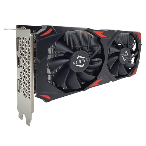 Radeon RX 580 8GB Graphics Card, GDDR5 256bit 2048SP VR Ready DisplayPort HDMI Video Card for Gaming (RX 580 8GB)