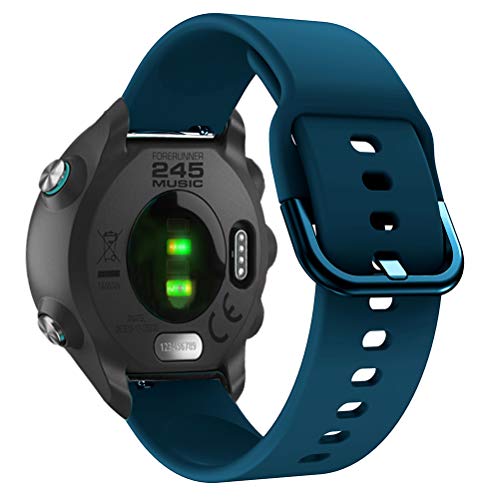 Fit for Garmin Forerunner 245 Music Bands Women Men/Vivoactive 3 Music Watch Band