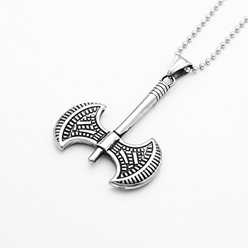 Homyl Vintage Nórdico Viking Mito Nórdico Pingente Colar Odin Amuleto De Jóias