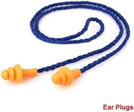 5 Pairs of Ear Plugs with String, Earplugs for Sleeping Sleep Snoring Reusable High Noise Quies Foam Silicone, Ear Plugs Noise Cancelling Snoring Sleep for Children Kids Adult Reuseable