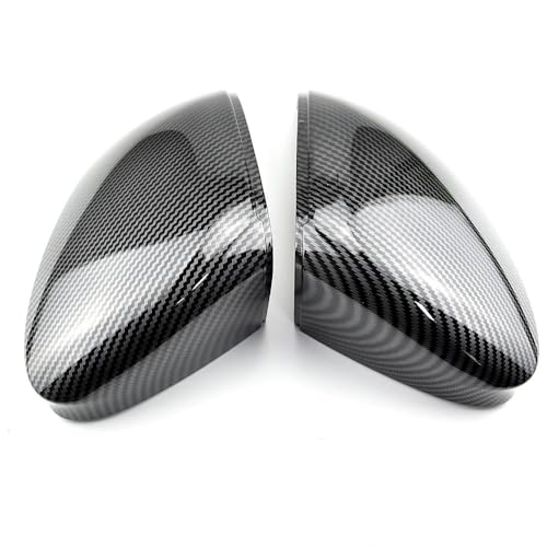Coques rétroviseur noir brillant pour Golf 8 MK8 avec assistance voie