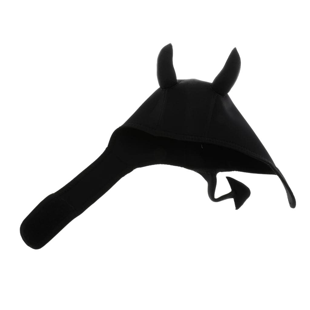 3 Mm Neopren Cartoon Tauch Und Schnorchelhauben, Schwarz