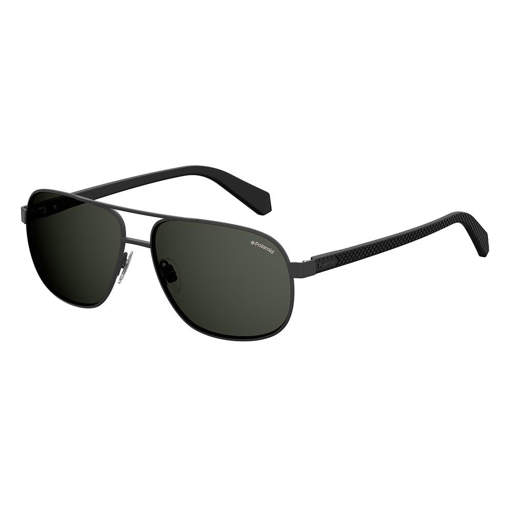 Polaroid PLD 2059/S M9 003 Gafas de Sol, Negro (Matt Black/Grey Grey), 60 para Hombre