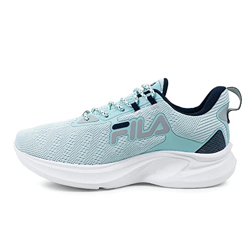 Tenis Fila Racer For All, Feminino, Azul Claro/Marinho/Prata, 35