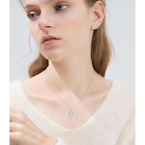 Mothers Birthday Gifts 925 Sterling Silver Always My Mother Forever My Friend Love Heart Pendant Necklace,Mom Daughter Jewelry Gifts - Image 4