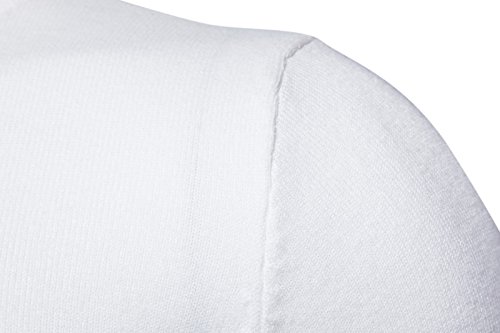 Mens Classic Sweatshirts Basic Knitted Turtleneck Jumper4