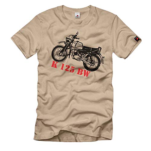 T-shirt de moto haut de gamme K125 beige avec détecteur de force