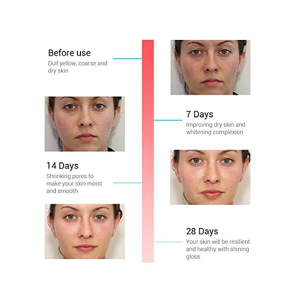 Rose Facial Serum,Deep Hydrating Serum for Face,Skin Care Moisturizing Serum with Rose Petals Extract Hyaluronic Acid…