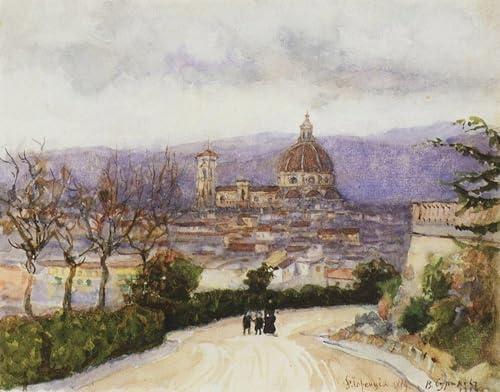 Peinture Murale Promenade de Florence de Surikov Impression Toile Premium