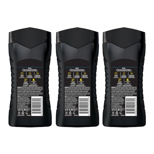 Image of AXE Africa 3-in-1 Body, Face & Hair Wash | Vibrant Mandarin & Sandalwood Scent | 12H Refreshing Fragrance | Combo of 3| 250 ml Each