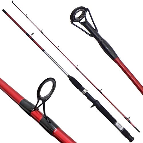 Vara Pesca Carretilha Shimano Cruzar 2562B 1,68m 8-16 Lbs 2 Partes Red