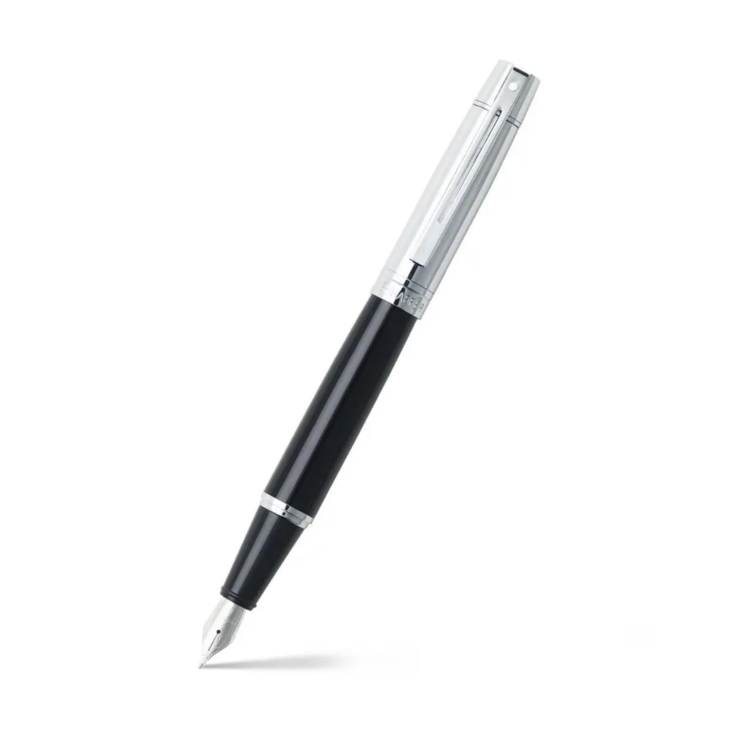 Sheaffer 9325-0F Füllhalter 300 mit Gold Tone Trim, glänzend schwarz