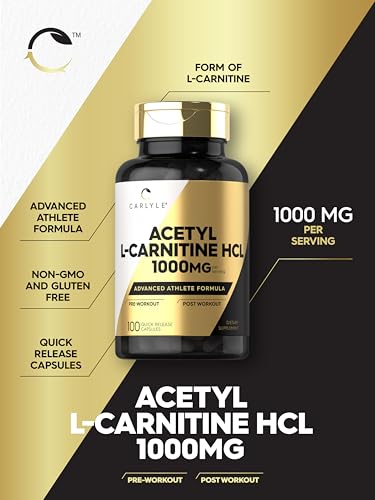 Carlyle CL3841 Acetyl L-Carnitine Hcl Capsules thumb #3