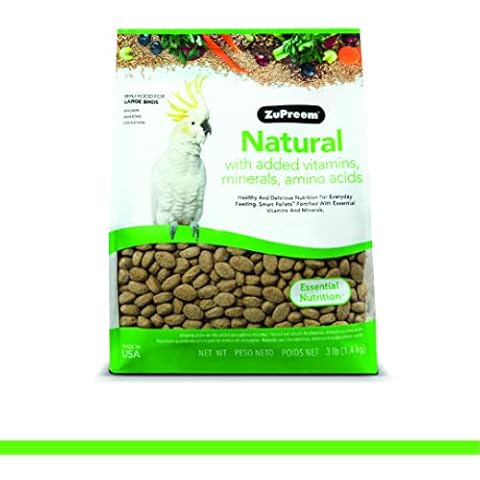 ZuPreem Natural Bird Pellets for Large Birds Cover