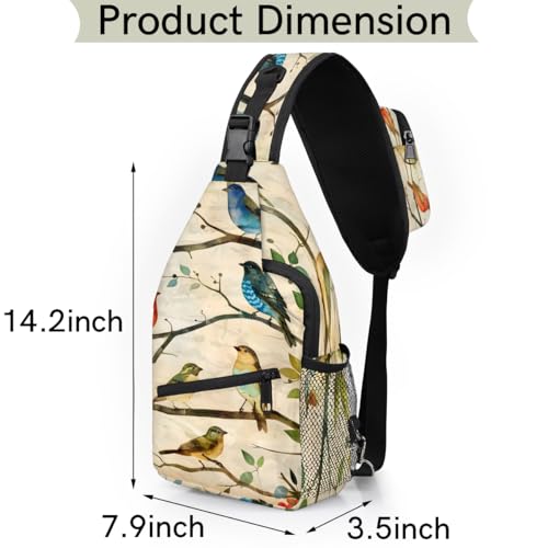 Bolso bandolera impermeable unisex para senderismo y viaje miniatura 2