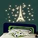 Iuhan Fashion A Set Kids Bedroom Fluorescent Glow In The Dark Stars Wall Stickers