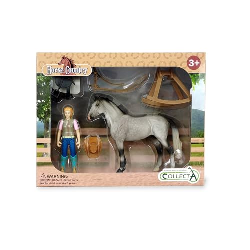 CollectA Western Rider and Horse Set | Model # 84245