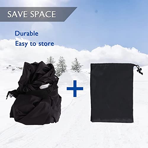 Universal Snowmobile Cover 145" Long X 51" Wide X 48" High, Thick Waterproof Uv And Dirt-Resistant Snowmobile Cover Compatible With Polaris Arctic Indy Can-Am #TOP2
