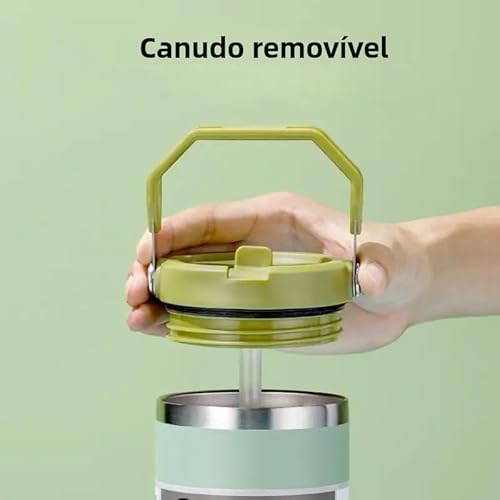 Copo Stanless Inox Térmico Com Tampa Antivazamento Para de 1200ml e 900ml,Garrafa Termica de Cerveja