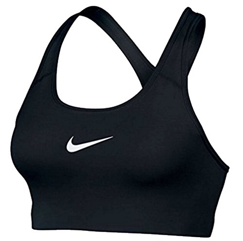Nike Womens Team Classic Sports Bra 850605 Black Size, Black/White, Size Small