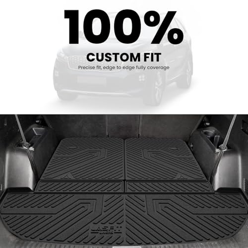 Image of LASFIT Cargo Mats for Kia Sorento 7-Seat 2020 2019 2018 2017 2016