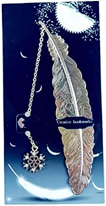 Metal Feather Pendant Bookmarks, Cute Funny Cartoon Creative Bookmarks, Christmas Series Bookmarks, are Unique Gifts for Kids, Students, Teachers, and Friends to Read.
