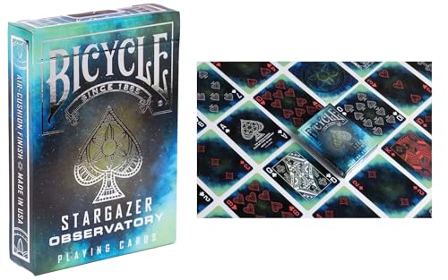 Straight Poker Supplies Bicycle Playing Cards 6 Deck Collector S Bundle|Bicycle Stargazer New Moon|Stargazer Observatory|Stargazer Nebula|Bicycle Stargazer|Bicycle Stargazer Sunspot|Bicycle Asteroid