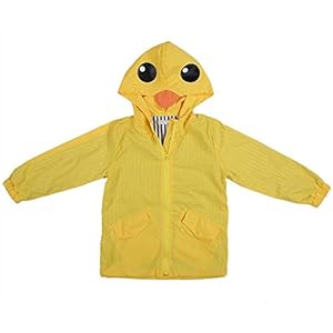 Zerodis Baby Enten Regenjacke Gelb