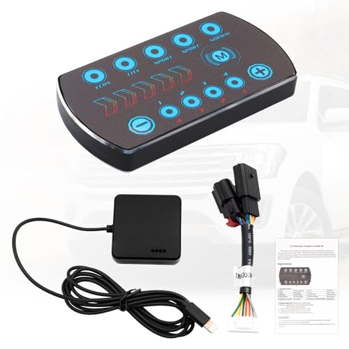 ZOSANY Throttle Response Controller, 10 Drive Modes Smart Electronic Racing Accelerator, Fit for Ford F150 F250 F350 F450 F550 Explorer Mustang Bronco Ranger Edge Fusion Taurus Focus Land Rover Mazda