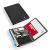 Wenger Merit Padfolio, Padded Document Organizer, Black