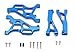 C31450BLUE Alloy Front Upper & Lower Arms for Arrma 1/8 Typhon 1/7 Limitless, Infraction 6S