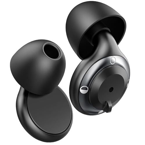 IDE11 Adjustable Ear Plugs - 3 Noise Cancelling Mode Earplugs for Sleep, Focus, Travel, Work, 17-35dB Silicone Reusable Noise Reduction Earplugs with 7 Ear Tips XS/S/M/L and Magnetic Carry Case IDE11 Adjustable Ear Plugs - 3 Noise Cancelling Mode Earplugs for Sleep, Focus, Travel, Work, 17-35dB Silicone Reusable Noise Reduction Earplugs with 7 Ear Tips XS/S/M/L and Magnetic Carry Case