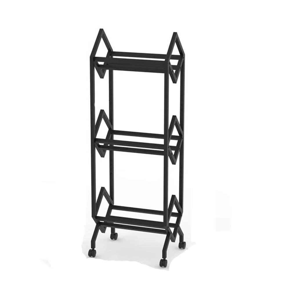 RYUQW3RE Cd Storage Rack CD Record Display Rack Magazine Placement Metal Desktop Creative Bookshelf Storage(L)