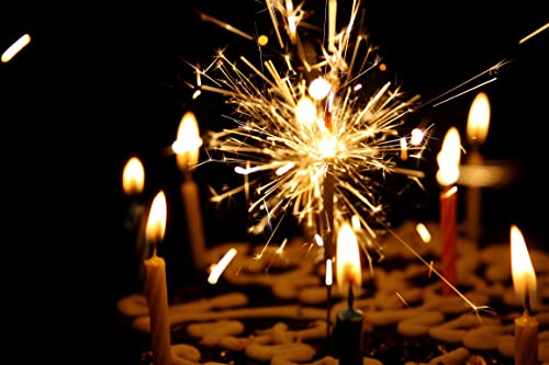 Image of AuraDecor Birthday Stick Candle || Multi Colour || Birthday Candle || Assorted || Cake Candle || 900 gm (Approx 1200-1300 Stick Birthday Candle)