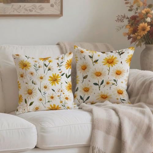 Housse coussin 80x80cm fermeture éclair invisible et tissu imperméable - 4