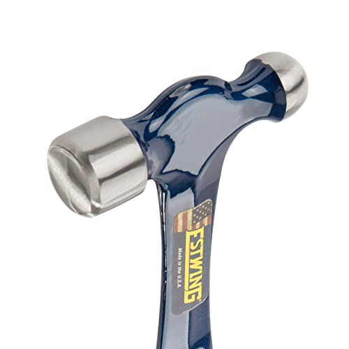 ESTWING Ball Peen Hammer - 12 oz USA Made Metalworking Tool with Forged Steel Construction & Shock Reduction Grip - E3-12BP by Estwing - Image 3