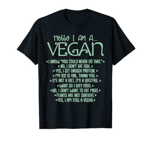 Soy un Vegetariano Vegetariano Vegetariano Alimentario Camiseta