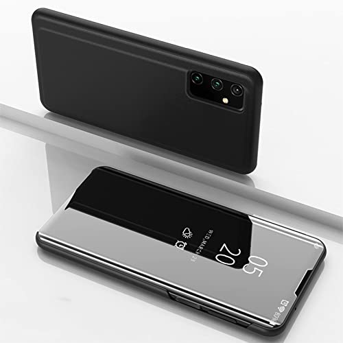 Housse Miroir Samsung A31 Coque Noire Idéale pour les Professionnels en Déplacement