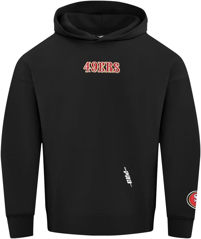 Mens NFL Wingspan Fleece Pull Over Hoodie - Image 2