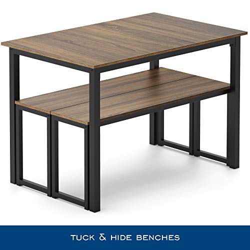 HOMURY 3 Piece Dining Table Set - Image 2